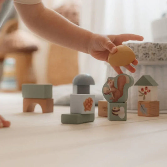 Little Dutch - Kocke za gradnjo - Forest Friends