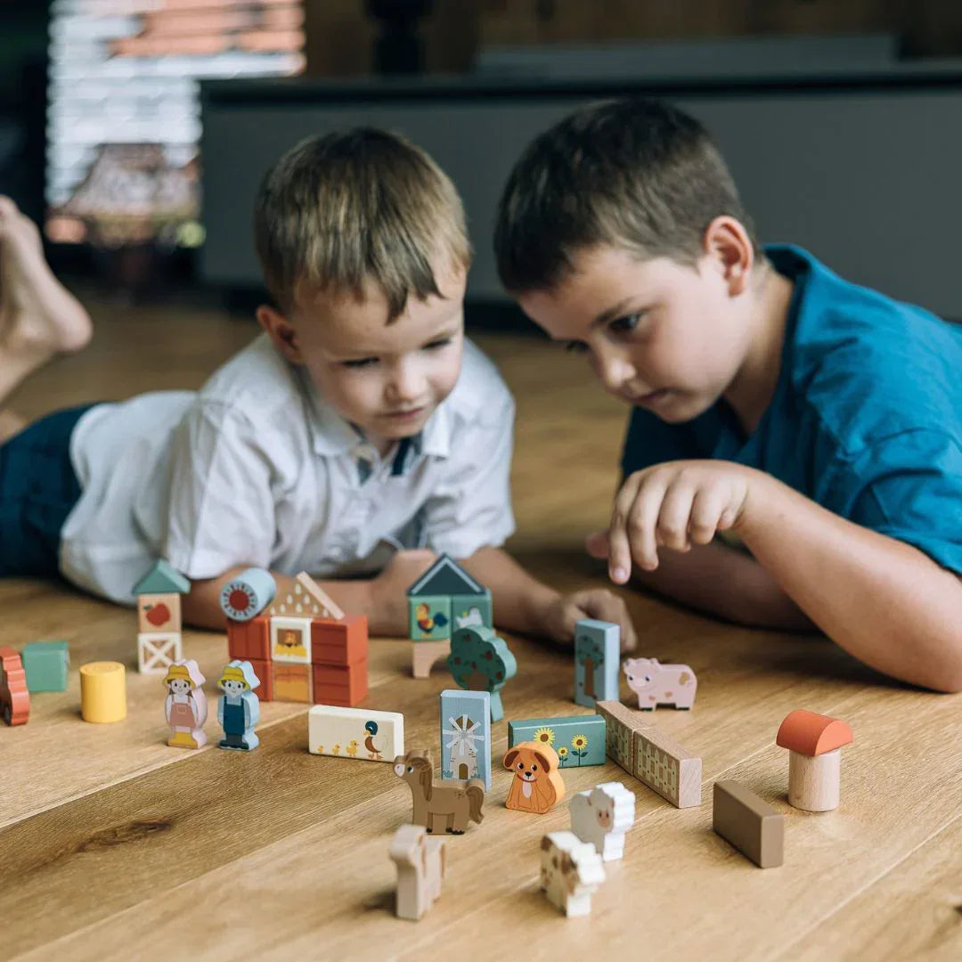 Free2Play - Lesene kocke - Kmetija - F2P1230477 Luxbaby