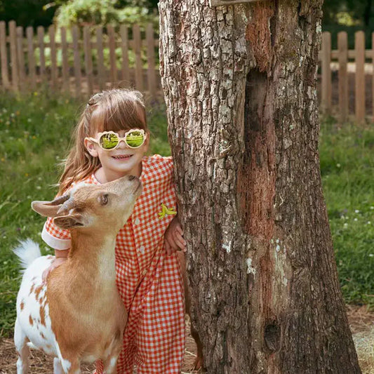 Ki et La - Otroska sončna očala Lion - Vanilla - L1SUNVANILLA Luxbaby