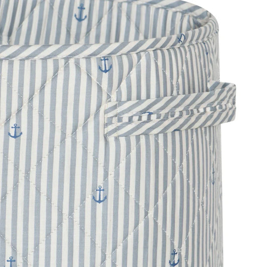 Nuuroo - Košara za shranjevanje Hunter - Stripe anchor (33x38cm)