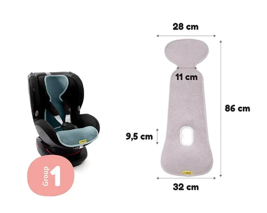 AeroMoov - Zračna podloga za avtosedež skupine 1 - Antracit