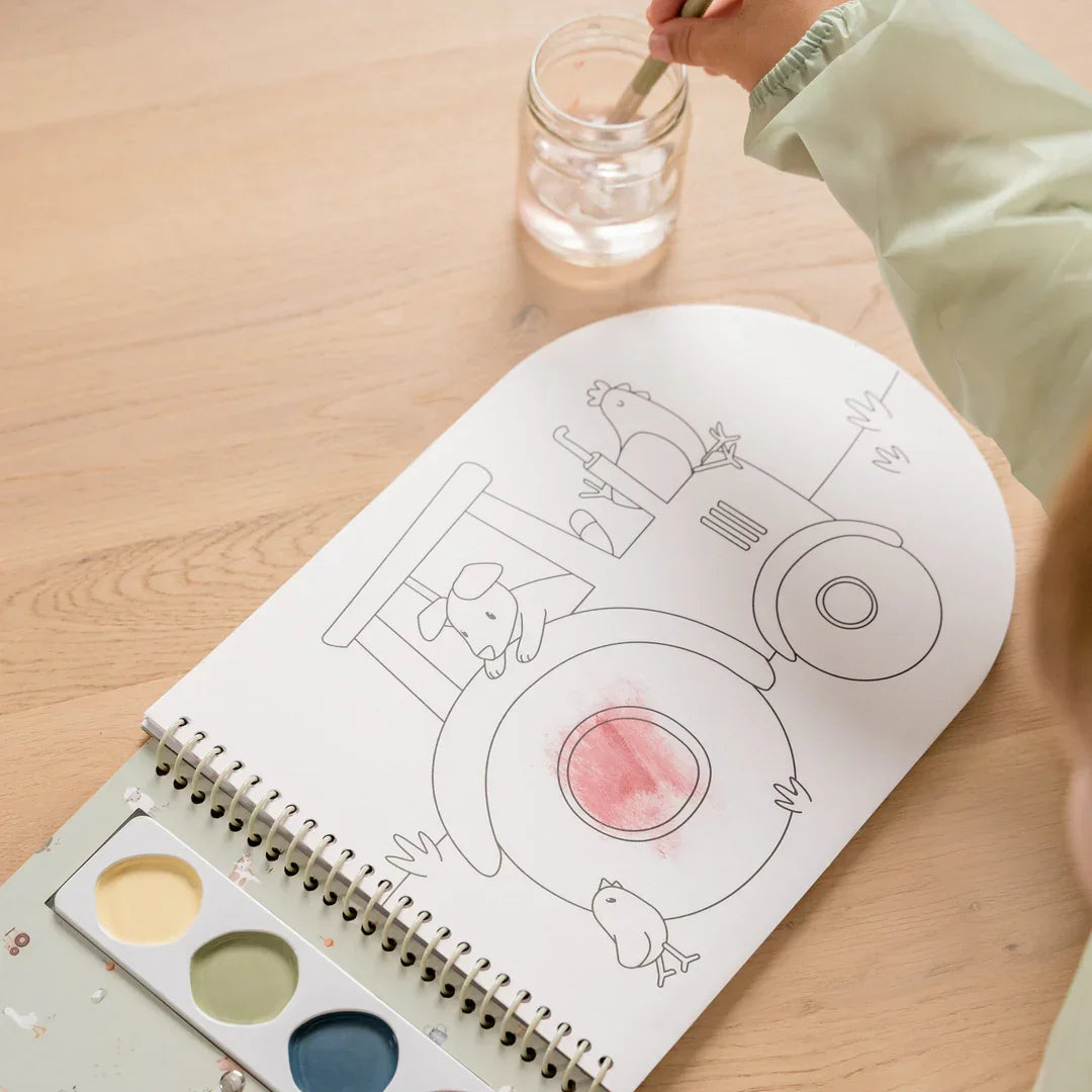 Little Dutch - Slikarska knjiga - Little Farm - LD125681 Luxbaby