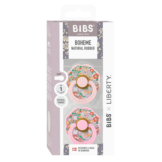 BIBS x Liberty - Okrogla duda Boheme, lateks - Oscar Meadow