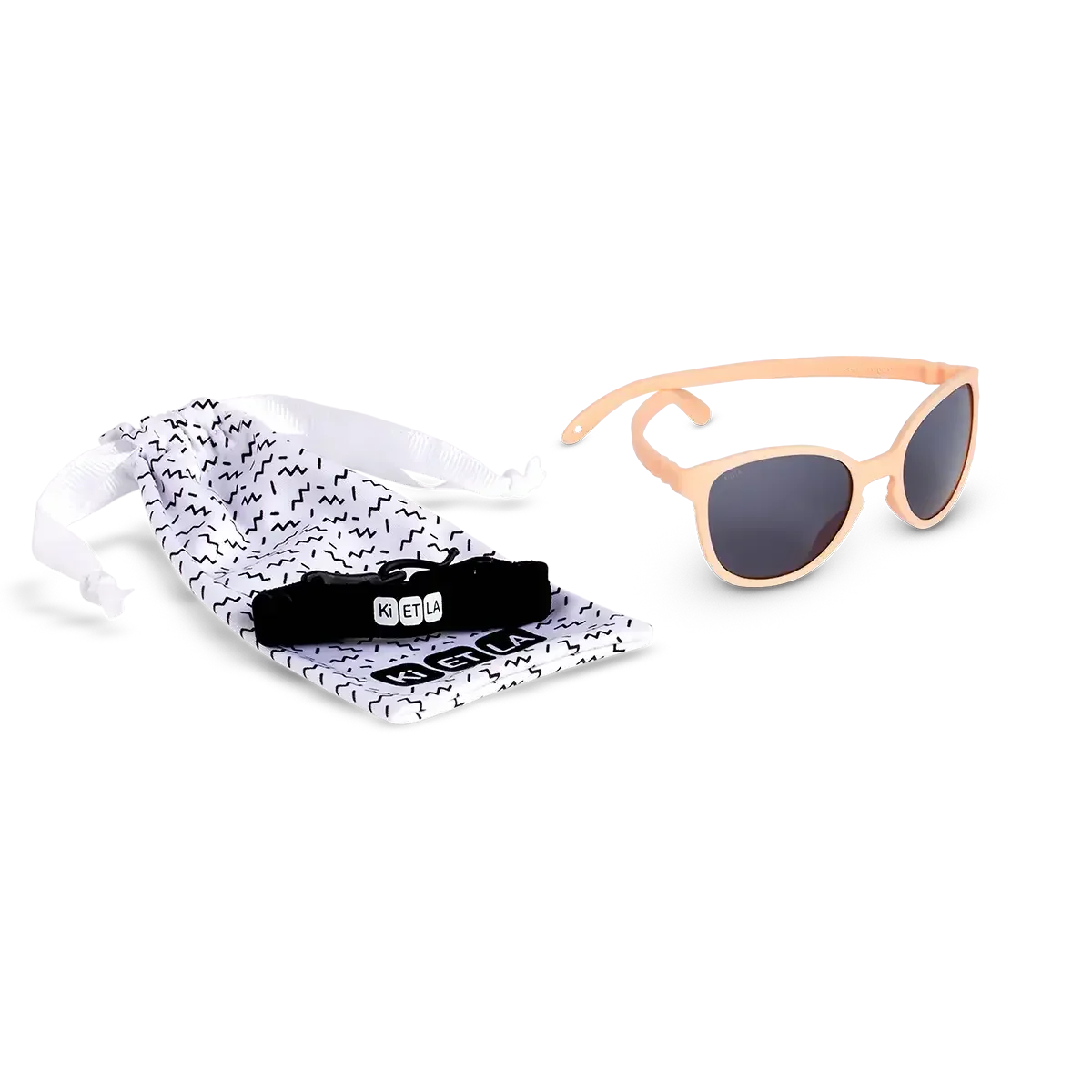 Ki et La - Otroška sončna očala Wazz - Apricot - WA2SUNAPRICOT Luxbaby
