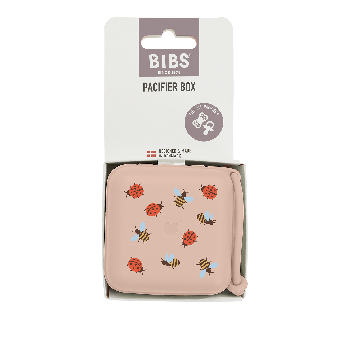BIBS - Škatlica za dudo - Ladybug