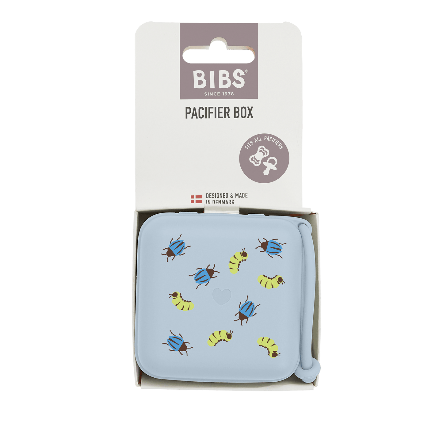 BIBS - Škatlica za dudo - Caterpillar