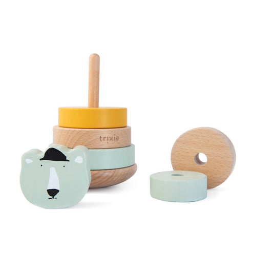 Trixie - Leseni obroč za zlaganje - Mr. Polar Bear