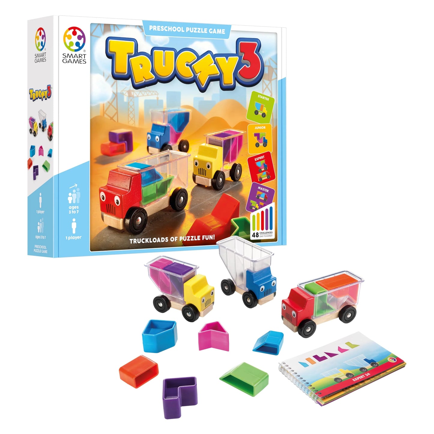 Smart Games - 3 tovornjaki (48 izzivov)