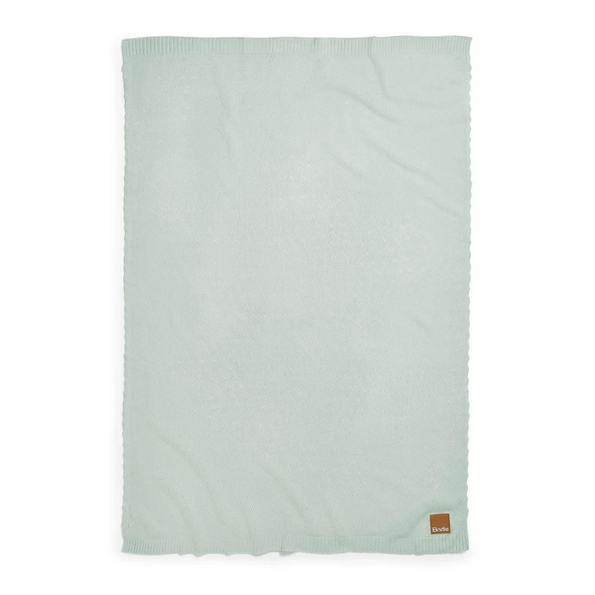 Elodie - Pletena odejica Pointelle - Mineral Green