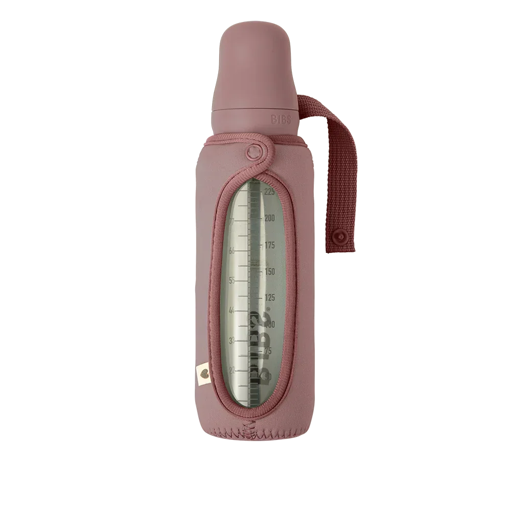 BIBS - Ovitek za veliko otroško stekleno stekleničko - Woodchuck 225ml - 9413247 Luxbaby