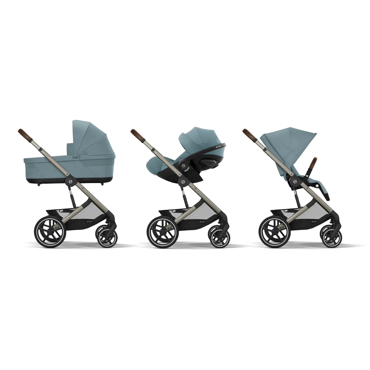 Cybex - Otroški voziček Balios S Lux - Stormy Blue