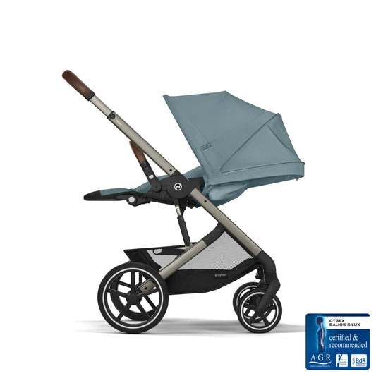 Cybex - Otroški voziček Balios S Lux - Stormy Blue
