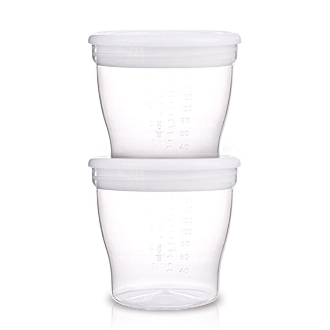 Canpol Babies - Posodice za shranjevanje mleka in hrane 4 kos 180 ml