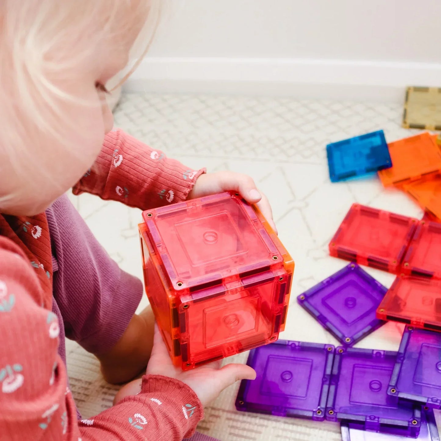 TileTek - Magnetne ploščice - Rainbow Squares Pack (36 kosov)
