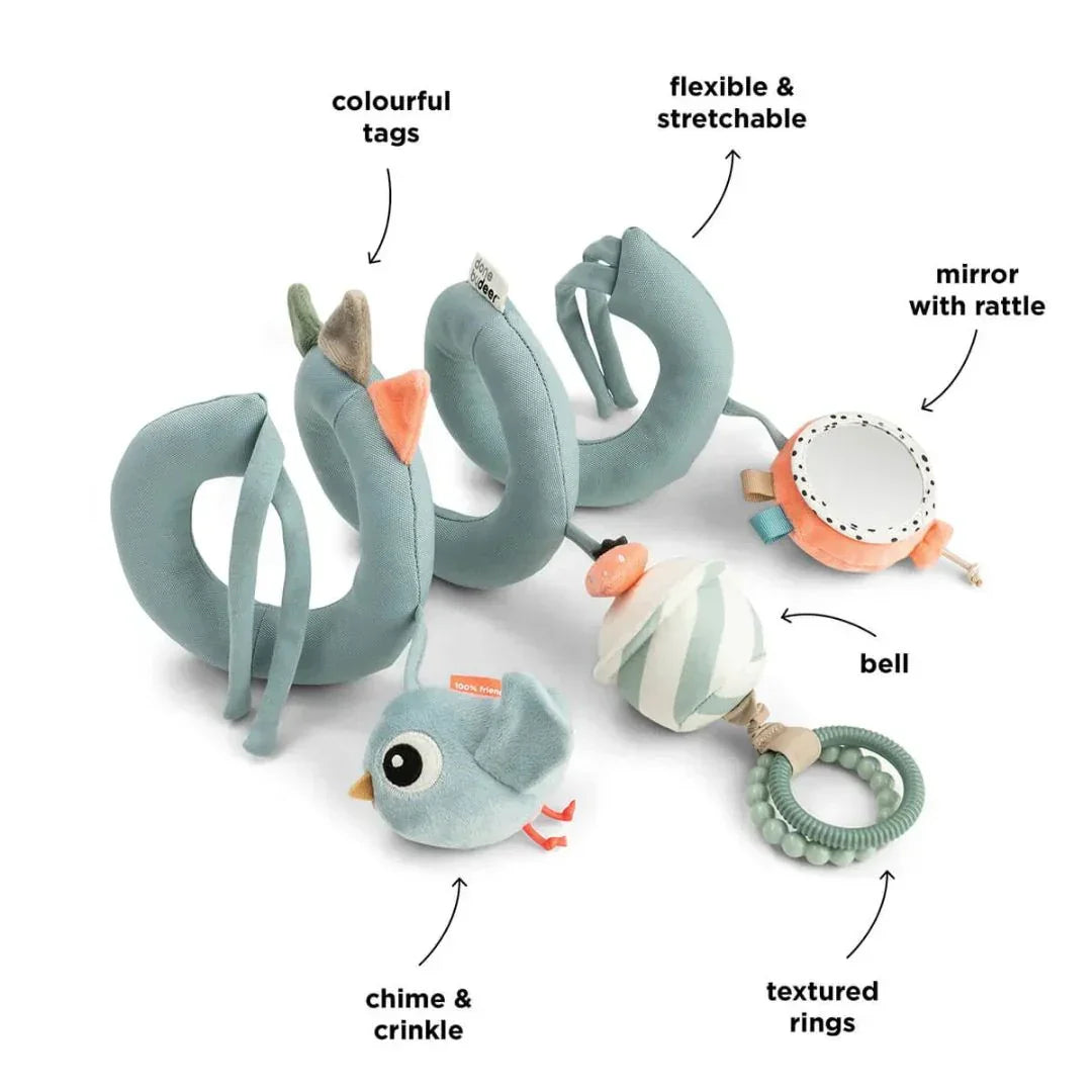 Done by Deer - Aktivnostna spirala Celebration - Blue - DBD4263142 Luxbaby