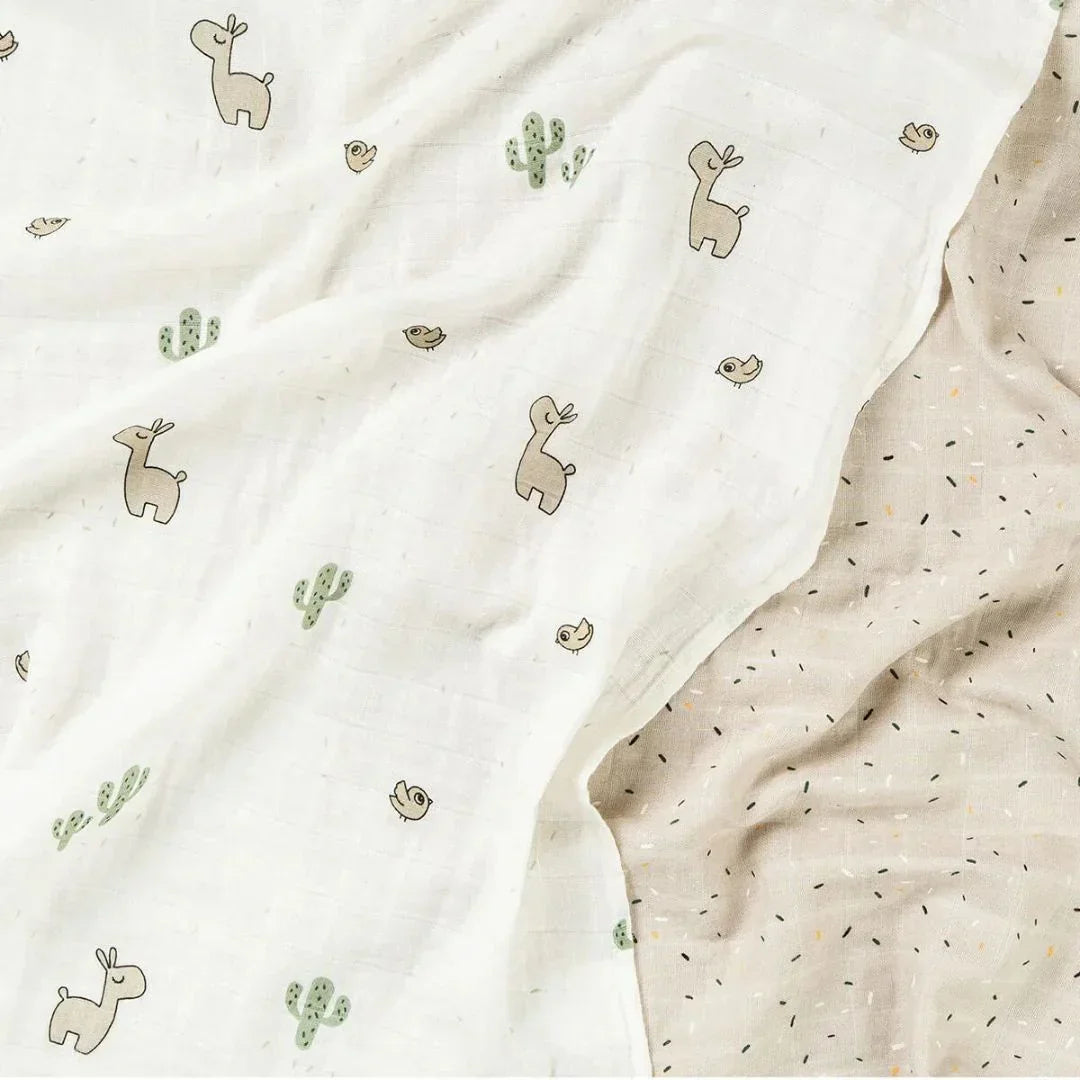 Done by Deer - Komplet tetra pleničk Lalee - Sand - DBD3053369 Luxbaby