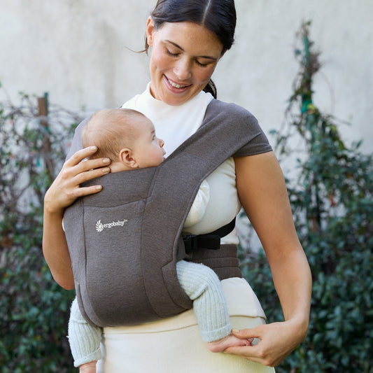 Ergobaby - Embrace Knit nosilka - Heather Grey