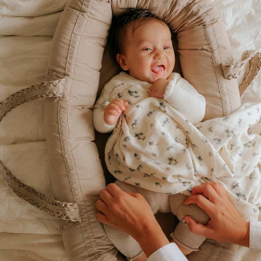 Elodie - Prenosno otroško gnezdece - Tender Taupe