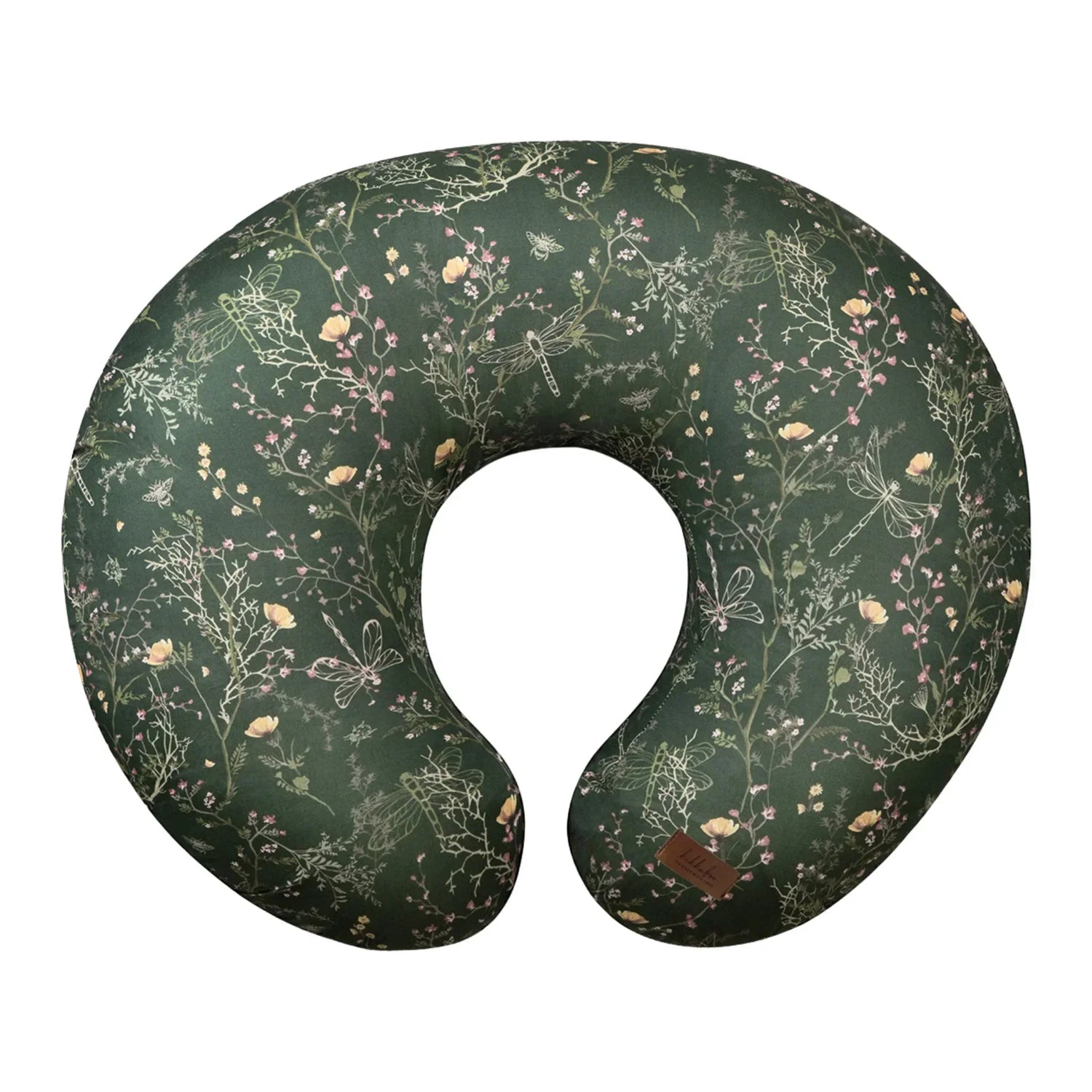KikkaBoo - Blazina za dojenje - Secret Garden Green
