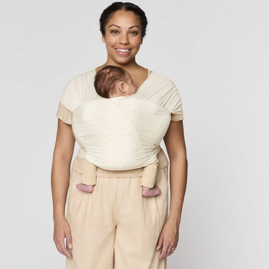 Ergobaby - Aura Wrap trak, Sustainable Mesh - Cream