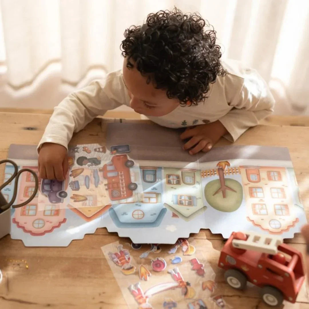 Little Dutch - Knjiga naljepnica za višekratnu upotrebu - Jim i prijatelji