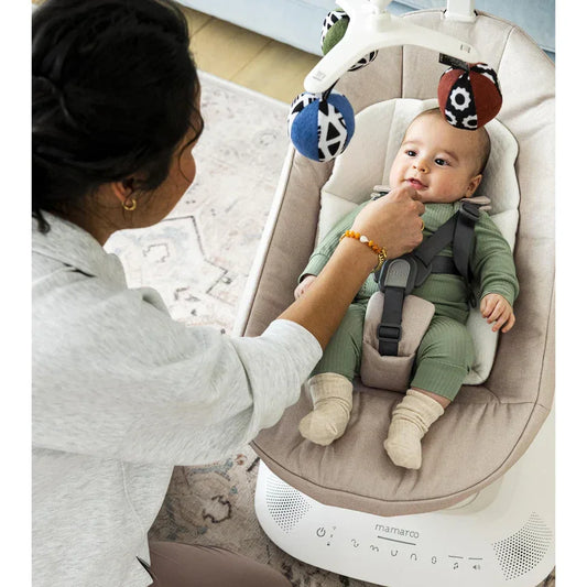 UPPAbaby - Otroški gugalnik mamaRoo - Charlie - 2001-MRO-EU-CHR Luxbaby