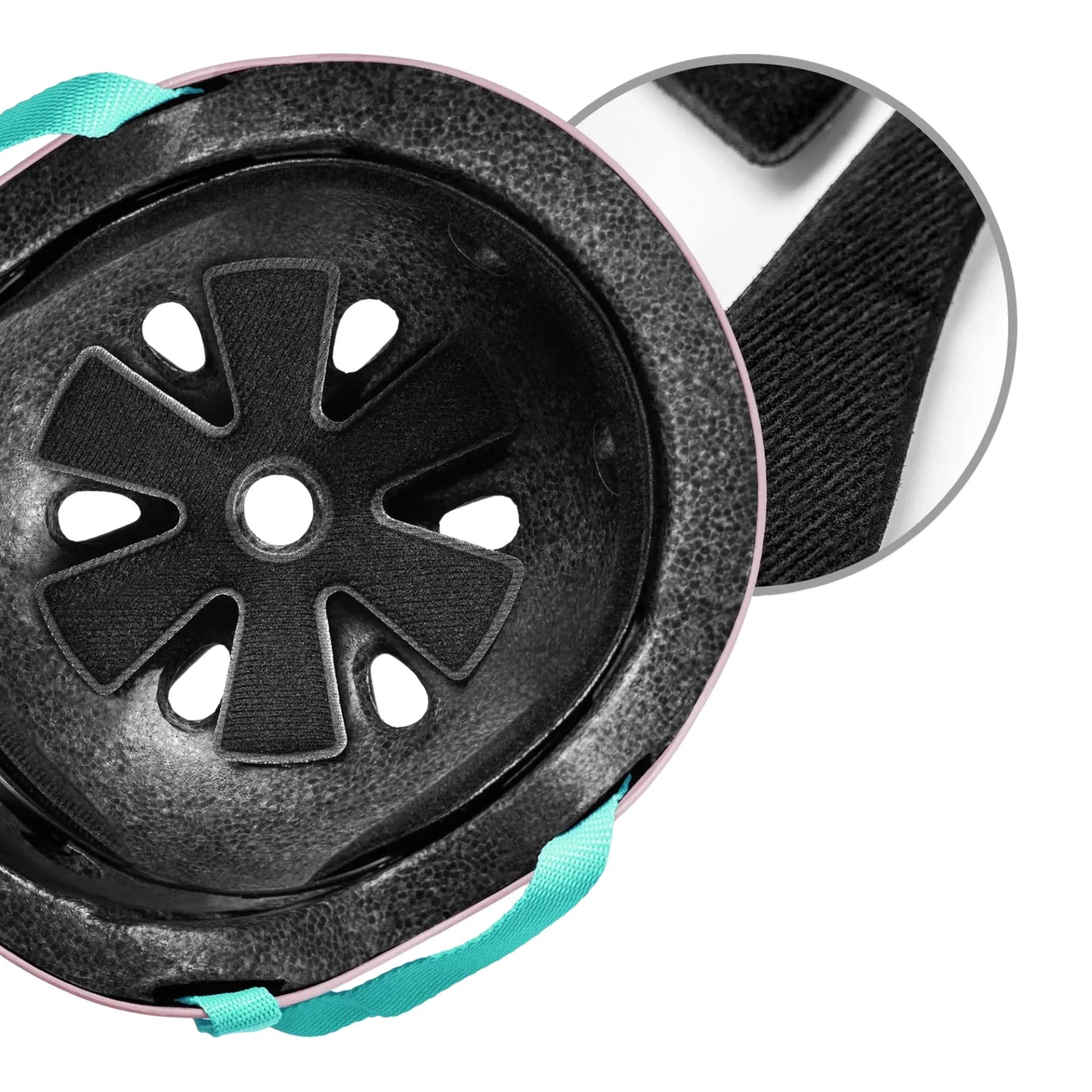 Cariboo - Otroška čelada - Pink/Mint (S) - AGB-HT1-CS-PM Luxbaby