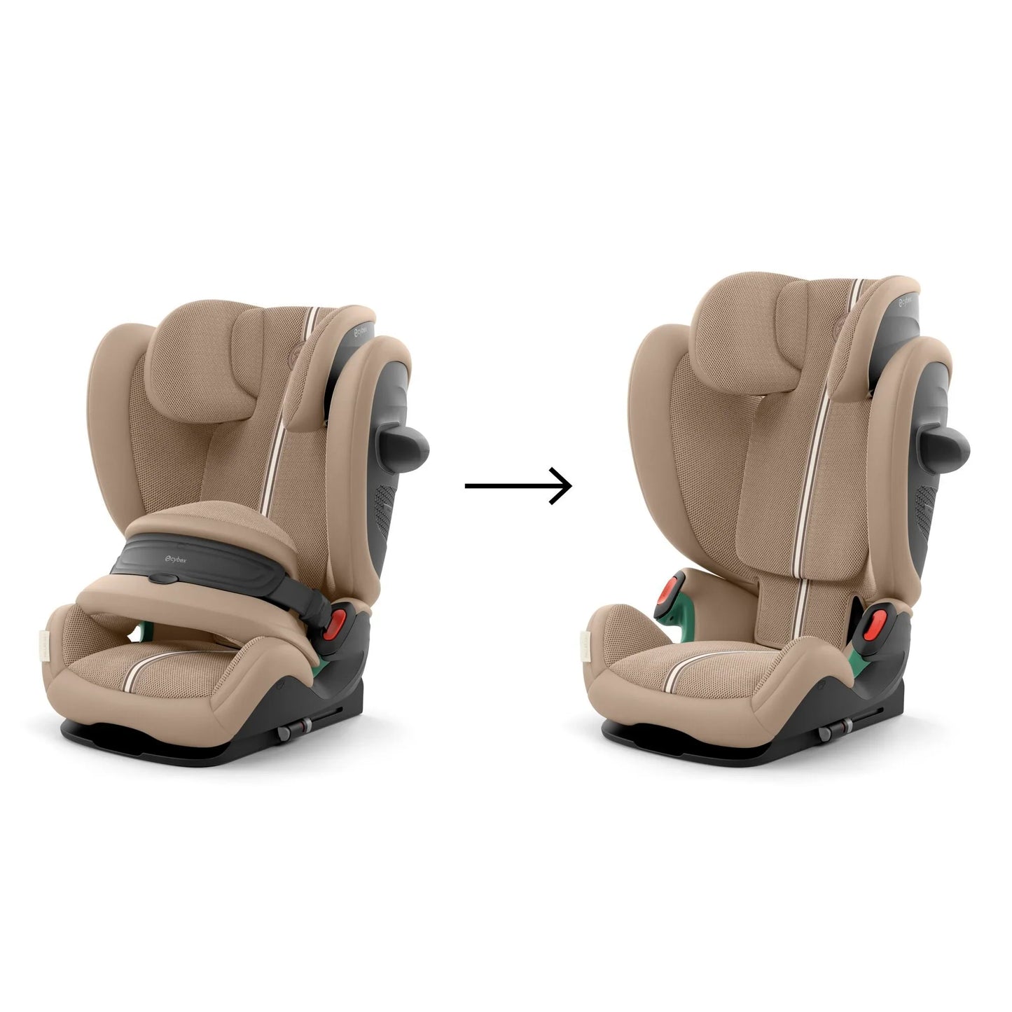 Cybex - Otroški avtosedež Pallas G3 i-Size (76-150cm) - Almond Beige Plus