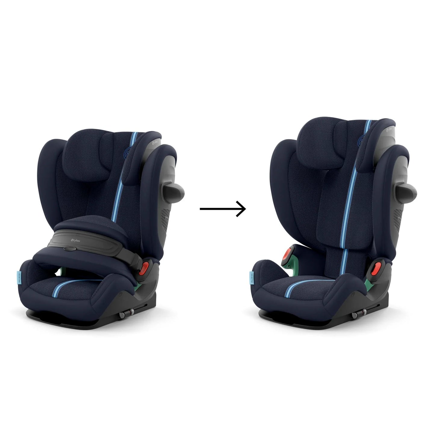 Cybex - Otroški avtosedež Pallas G3 i-Size (76-150cm) - Ocean Blue Plus
