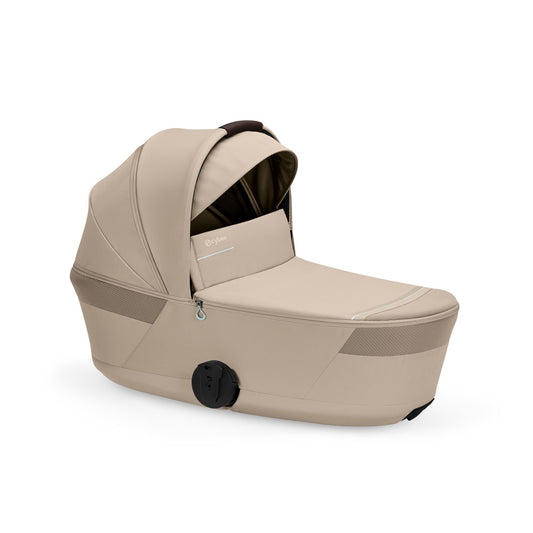Cybex - Otroški voziček Talos S Lux z zložljivo košaro - Almond Beige (2v1)