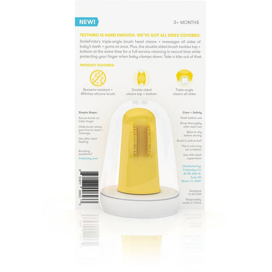 Frida Baby - Dvostranska zobna ščetka za na prst