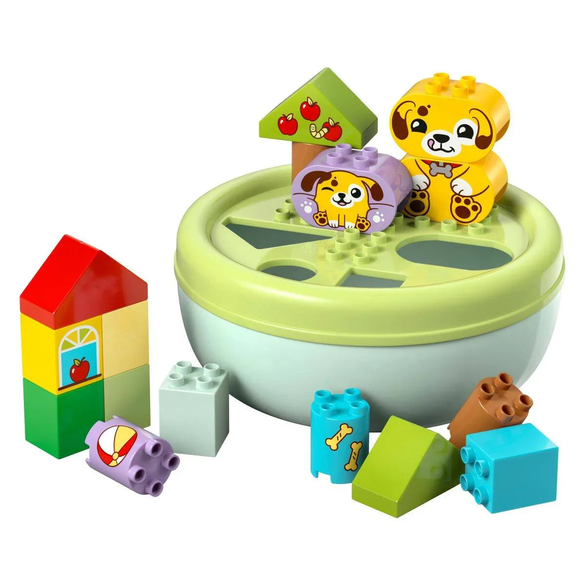 Lego Duplo - Razvrščanje oblik: Psičkova uta