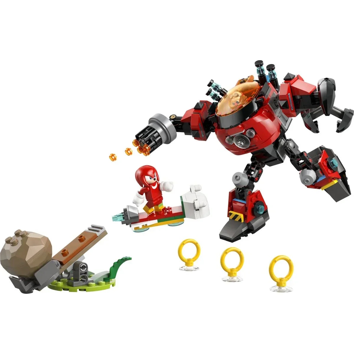 LEGO Sonic - Knuckles vs robotski oklep Dr. Eggman Egg Crusher
