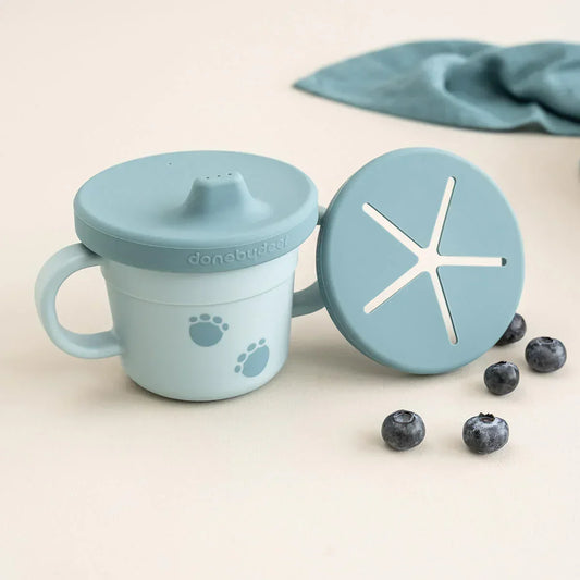 Done by Deer - Skodelica za pitje in prigrizke Foodie - Elphee blue