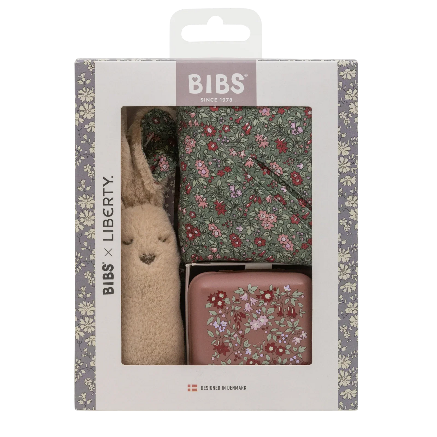 BIBS x Liberty - Božični darilni set - Chamomile Lawn - 7500132 Luxbaby