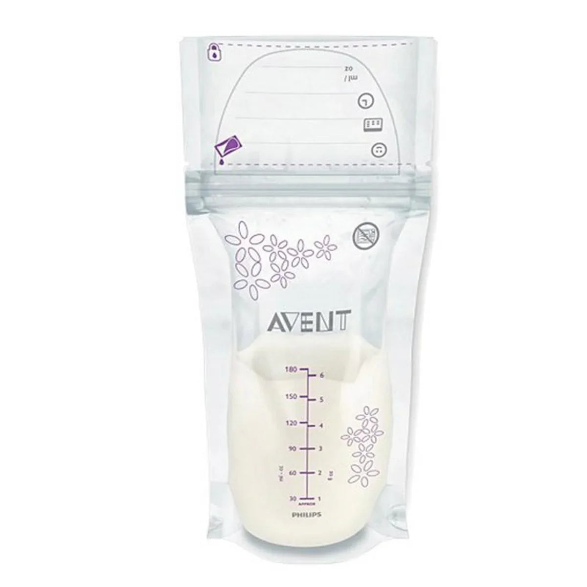 Philips Avent - Vrečka za mleko 180ml (25 kosov) - A115412 Luxbaby