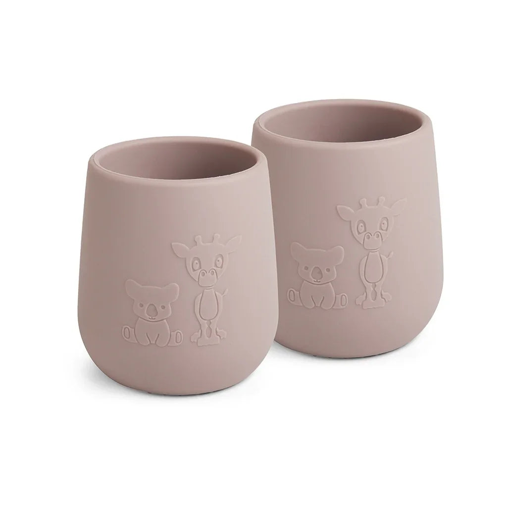 Nuuroo - Abel Silikonska skodelica - Woodrose (2kosa) - NU112W Luxbaby