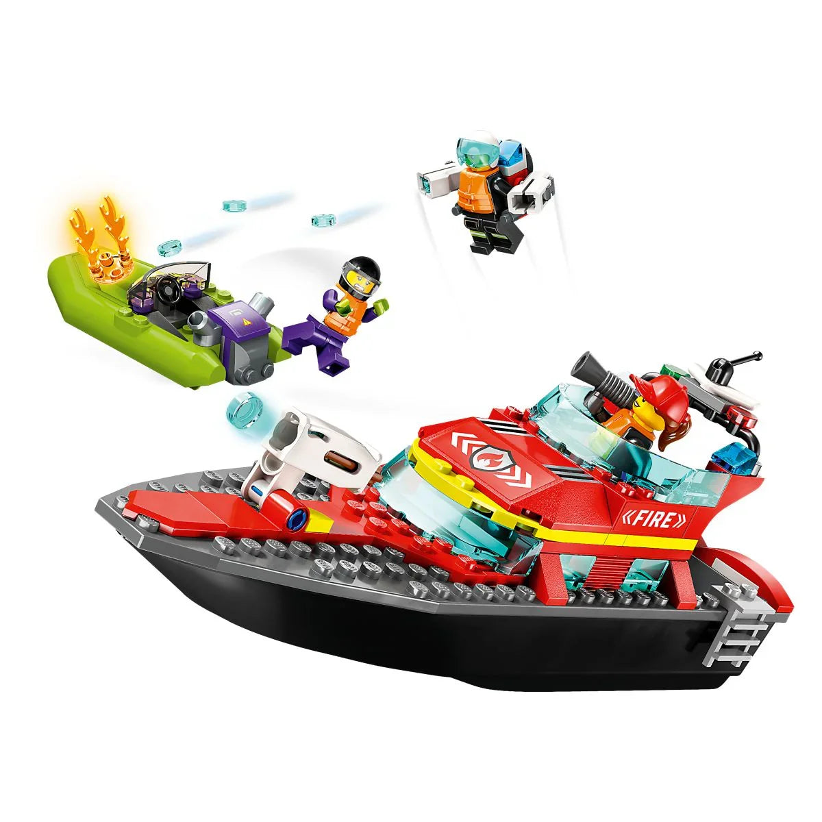 Lego City - Gasilski reševalni čoln - L1137724 Luxbaby