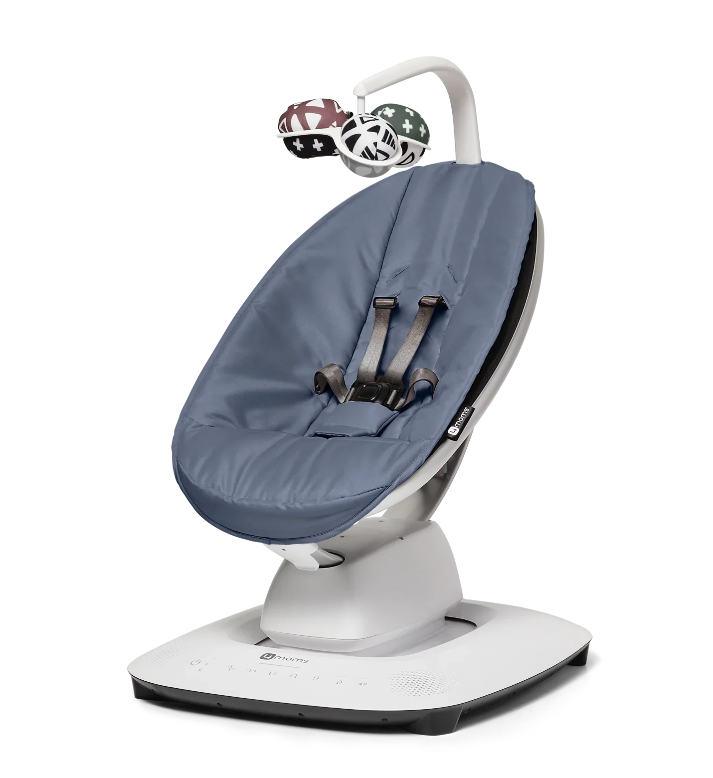 4moms - Otroški gugalnik MamaRoo 5.0 - Slate Blue - 2001006 Luxbaby