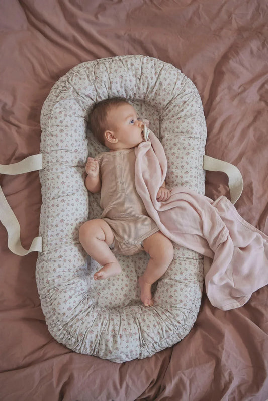 Elodie - Prenosno otroško gnezdece - Autumn Rose