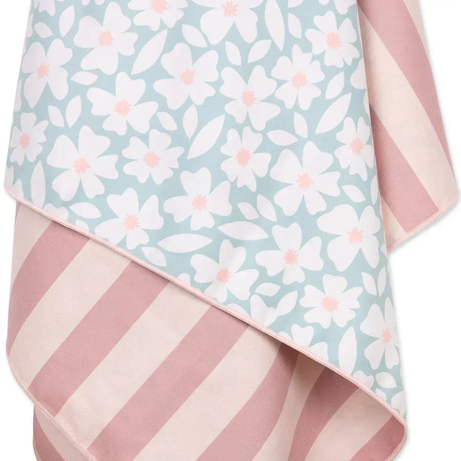 Swim Essentials - Brisača iz mikrofibre - Florish Green (180x90 cm)