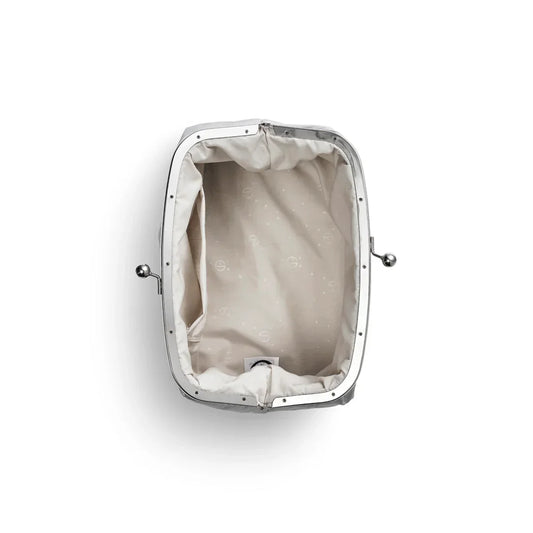 Elodie - Toaletna torbica Zip&Go - Silver Sheen
