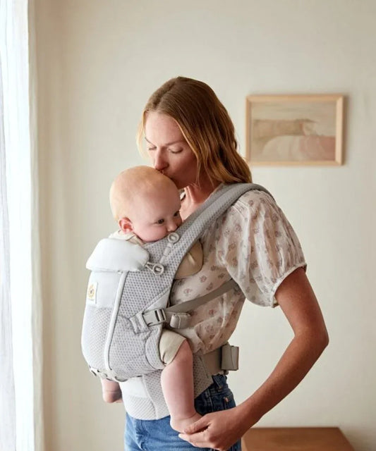 Ergobaby - Adapt Soft Flex Mesh nosilka - Pearl Grey - BCASFMGRY Luxbaby