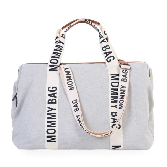 Childhome - Torba Mommy Bag Signature - Canvas Off White