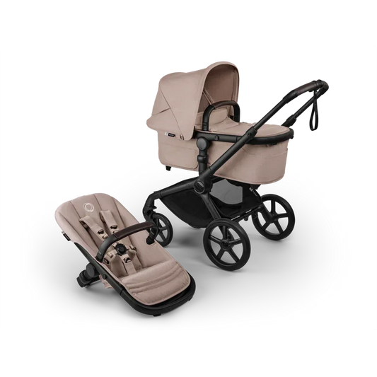 Bugaboo - Otroški voziček Fox 5 Renew Travel - Desert Taupe Melange (4v1)