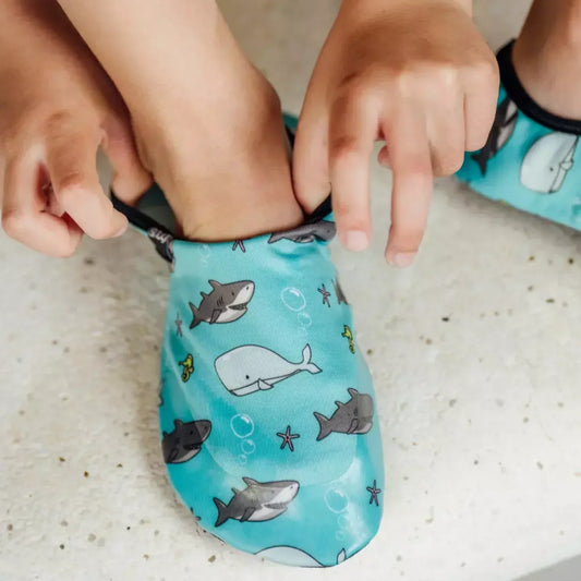 Snugi - Vodni copati Aquaplay - Shark bubbles