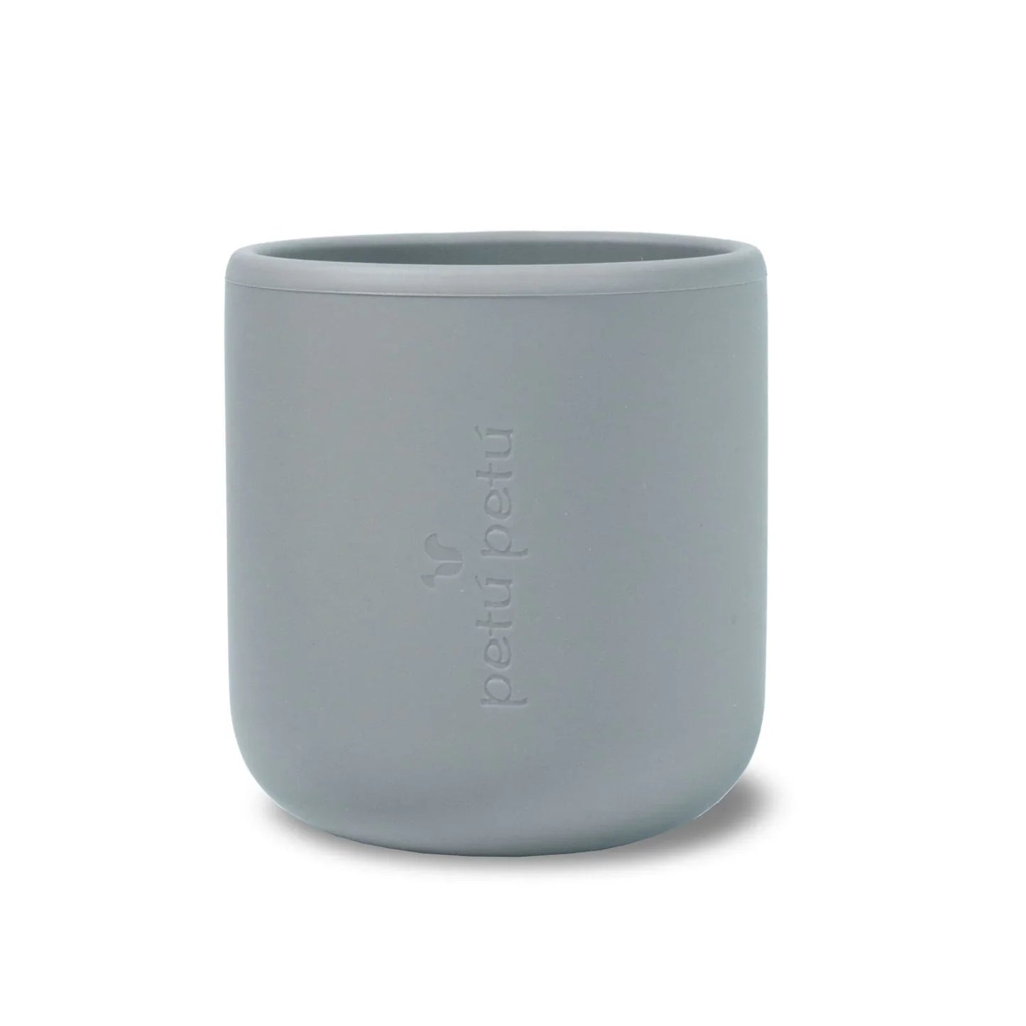 Petu Petu - Cooper silikonska skodelica Dusty Blue - PP 1038DB Luxbaby