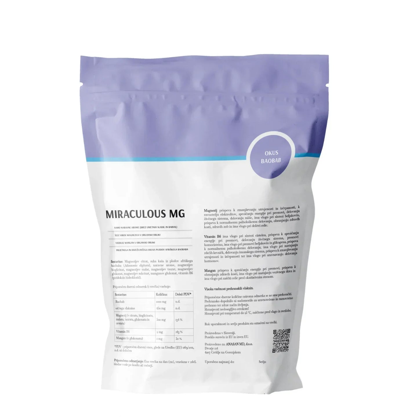 AnasanMD - Magnezij Miracoulous MG - Baobab