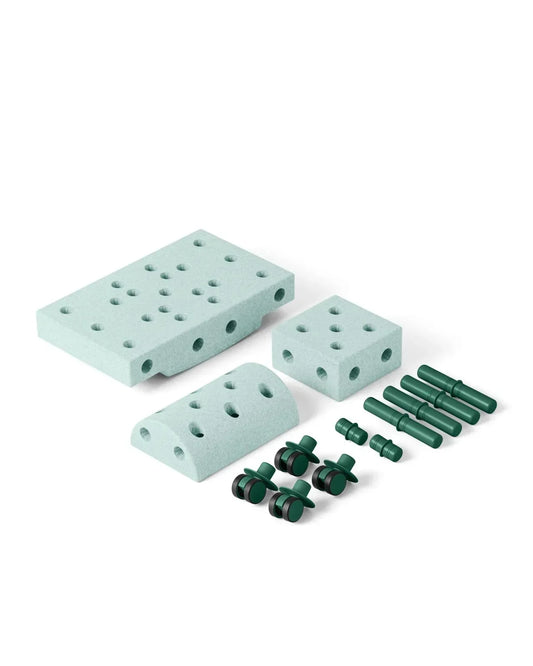 Modu - Curiosity set - Ocean Mint/Forest Green