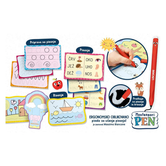 Lisciani - Montessori Šola pisanja